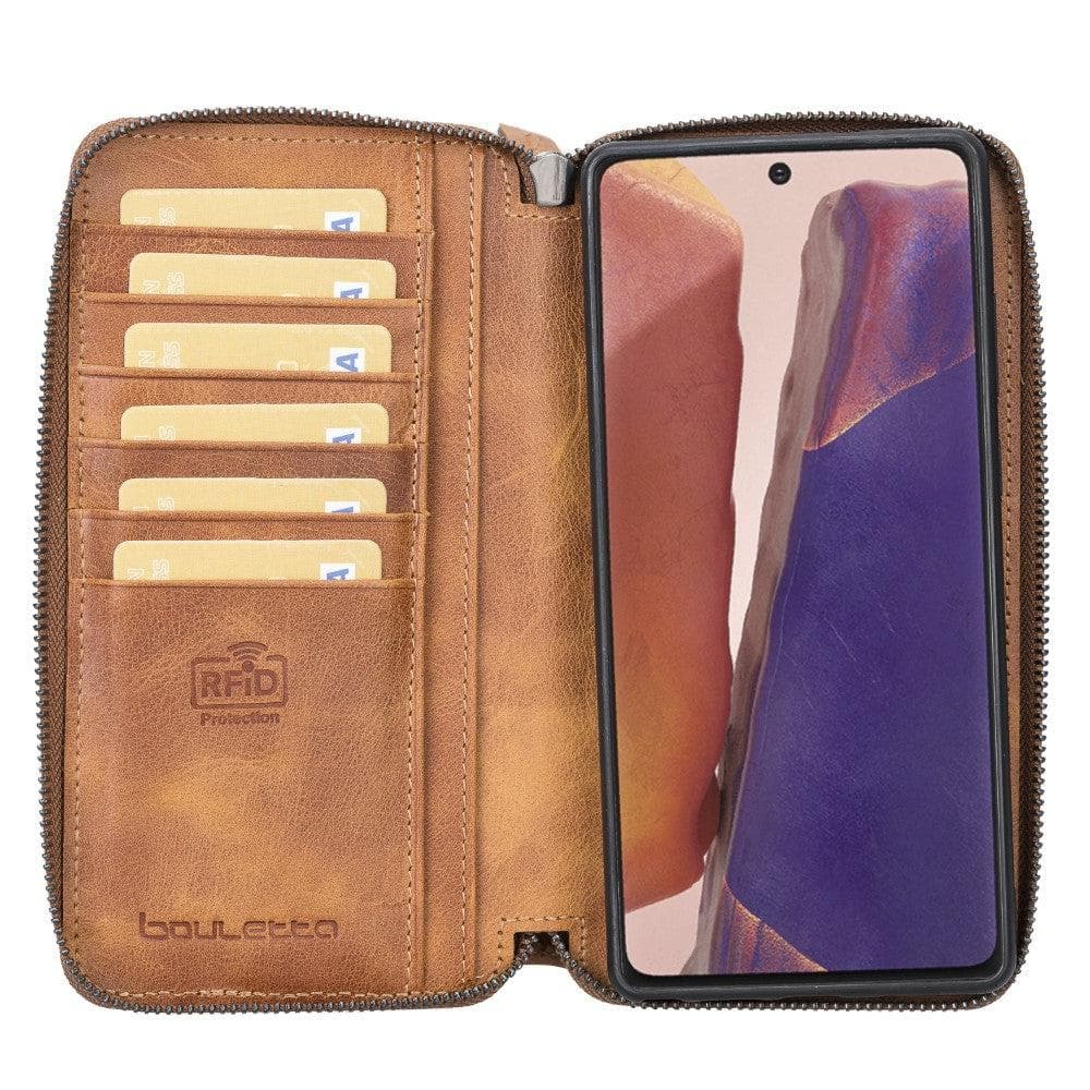 Bouletta Bouletta  Samsung Note 20 Series Leather Pouch Magnetic Wallet Case