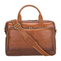 Bouletta Troy Leather Laptop Bags Rustic Tan