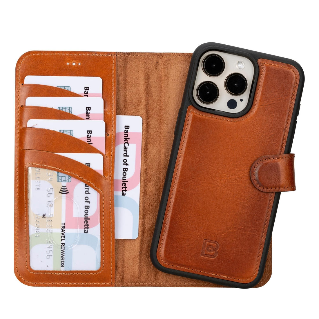 Bouletta Darker iPhone 15 Series Leather Wallet Cases - Pre-Order