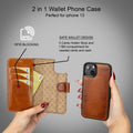 Bouletta Detachable Leather Wallet Case for Apple iPhone 13 Series