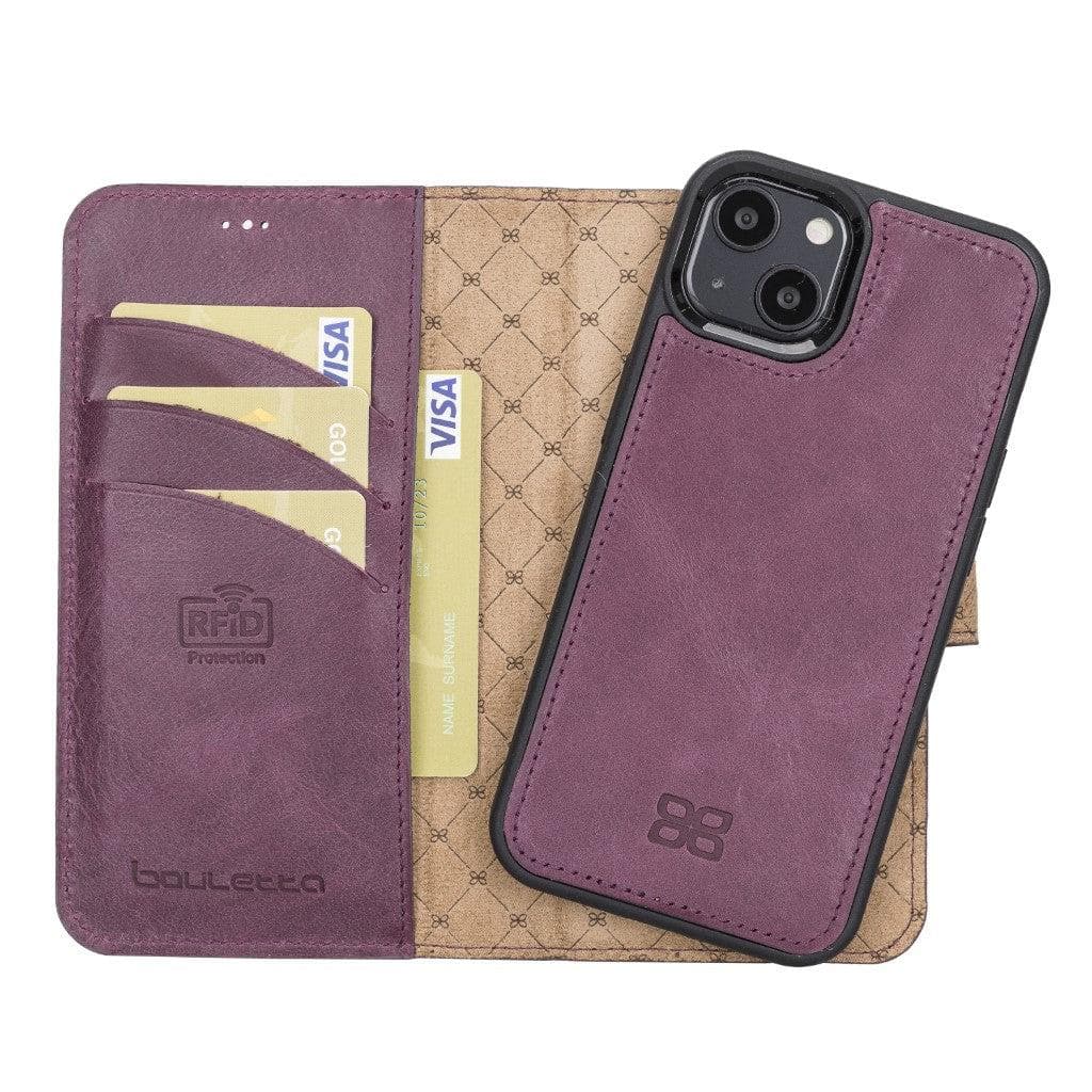 Bouletta Detachable Leather Wallet Case for Apple iPhone 13 Series