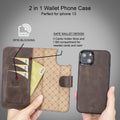 Bouletta Detachable Leather Wallet Case for Apple iPhone 13 Series