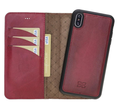 Bouletta Detachable Leather Wallet Case for Apple iPhone X Series
