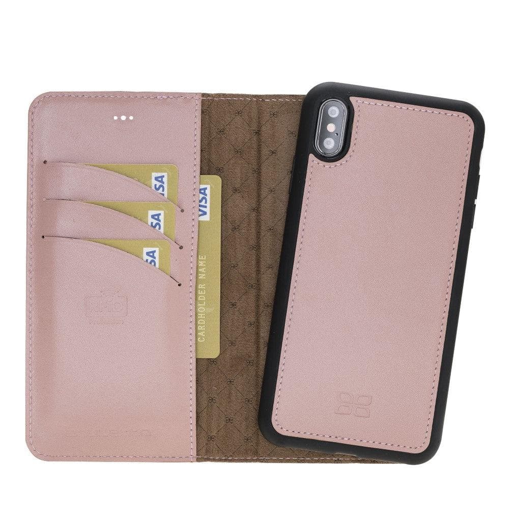 Magic XR Abnehmbar Handyhülle aus echtem Leder aus echtem Leder
