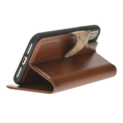 Bouletta Detachable Leather Wallet Case for Apple iPhone X Series