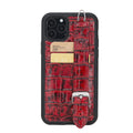 Bouletta Flexible Leather Back Cover with Hand Strap for iPhone 11 Series