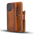 Bouletta Full Leather Coating Detachable Wallet Case for Apple iPhone 13 Series