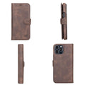 Bouletta Full Leather Coating Detachable Wallet Case for Apple iPhone 13 Series