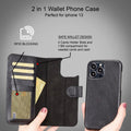 Bouletta Full Leather Coating Detachable Wallet Case for Apple iPhone 13 Series