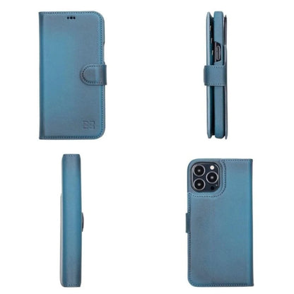 Bouletta Full Leather Coating Detachable Wallet Case for Apple iPhone 13 Series