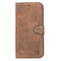 Bouletta Full Leather Coating Detachable Wallet Case for Apple iPhone 13 Series