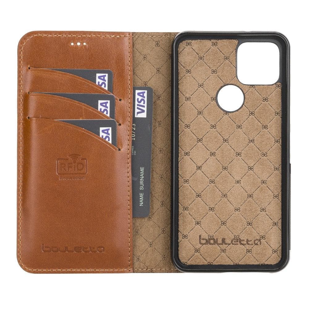 Bouletta Google Pixel Detachble Magnetic Wallet Leather Case Google Pixel / Rustic Tan