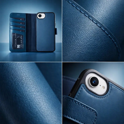 Magic iPhone 17E/16E Detachable Leather Wallet Case