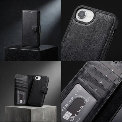Magic iPhone 17E/16E Detachable Leather Wallet Case