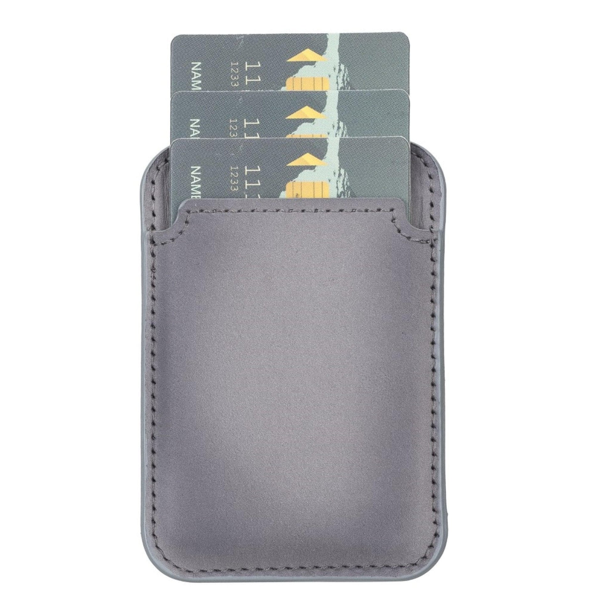 Maggy NE Magnetic Leather Card Holder NU2