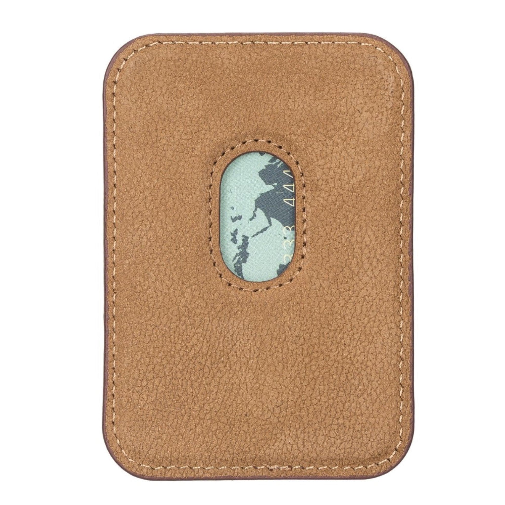 Maggy NE Magnetic Leather Card Holder