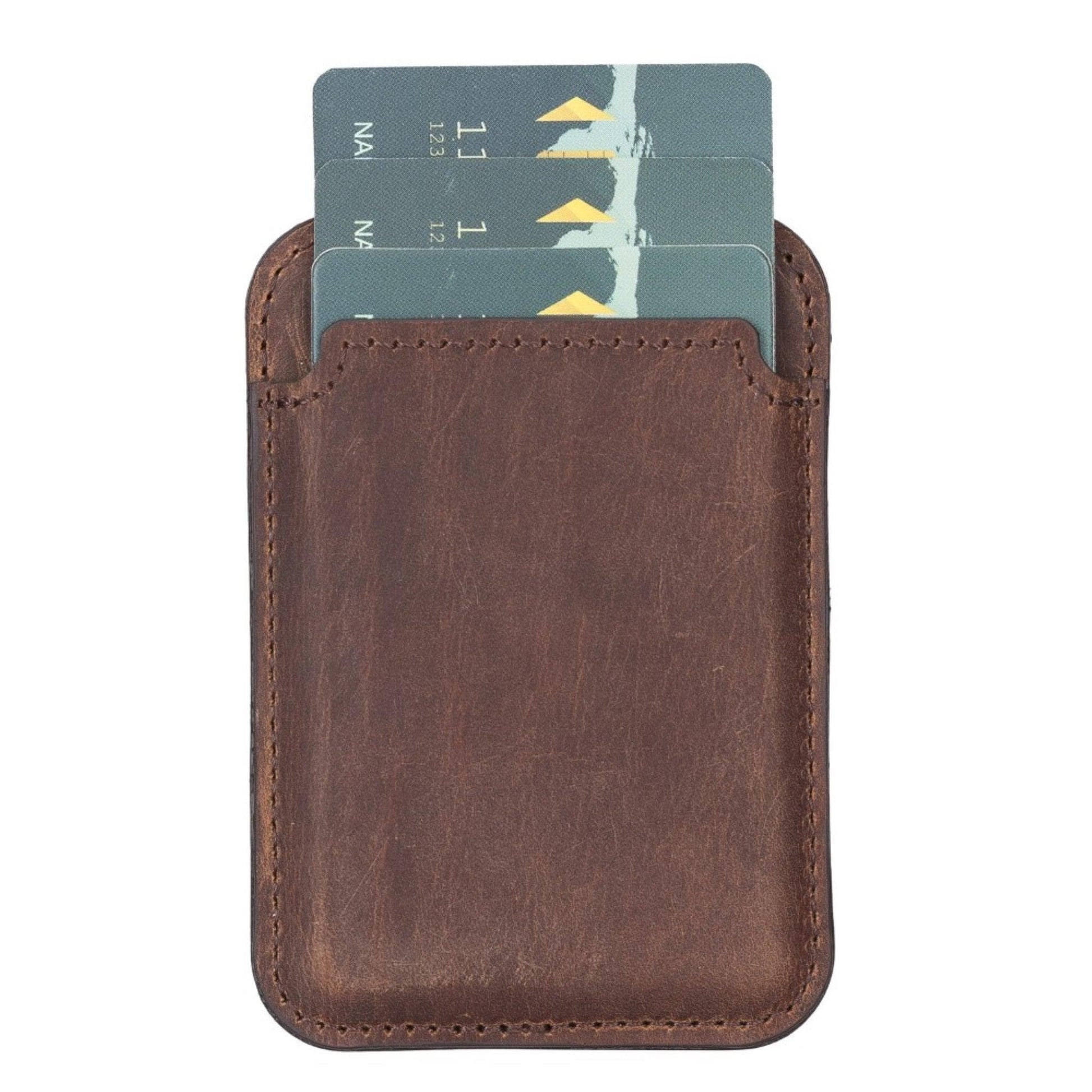 Maggy NE Magnetic Leather Card Holder G19