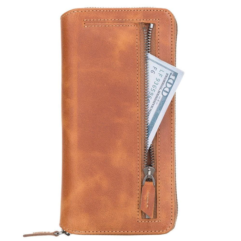 Bouletta Detachable Leather Zipper Wallet Cases for Samsung Galaxy S21 Series