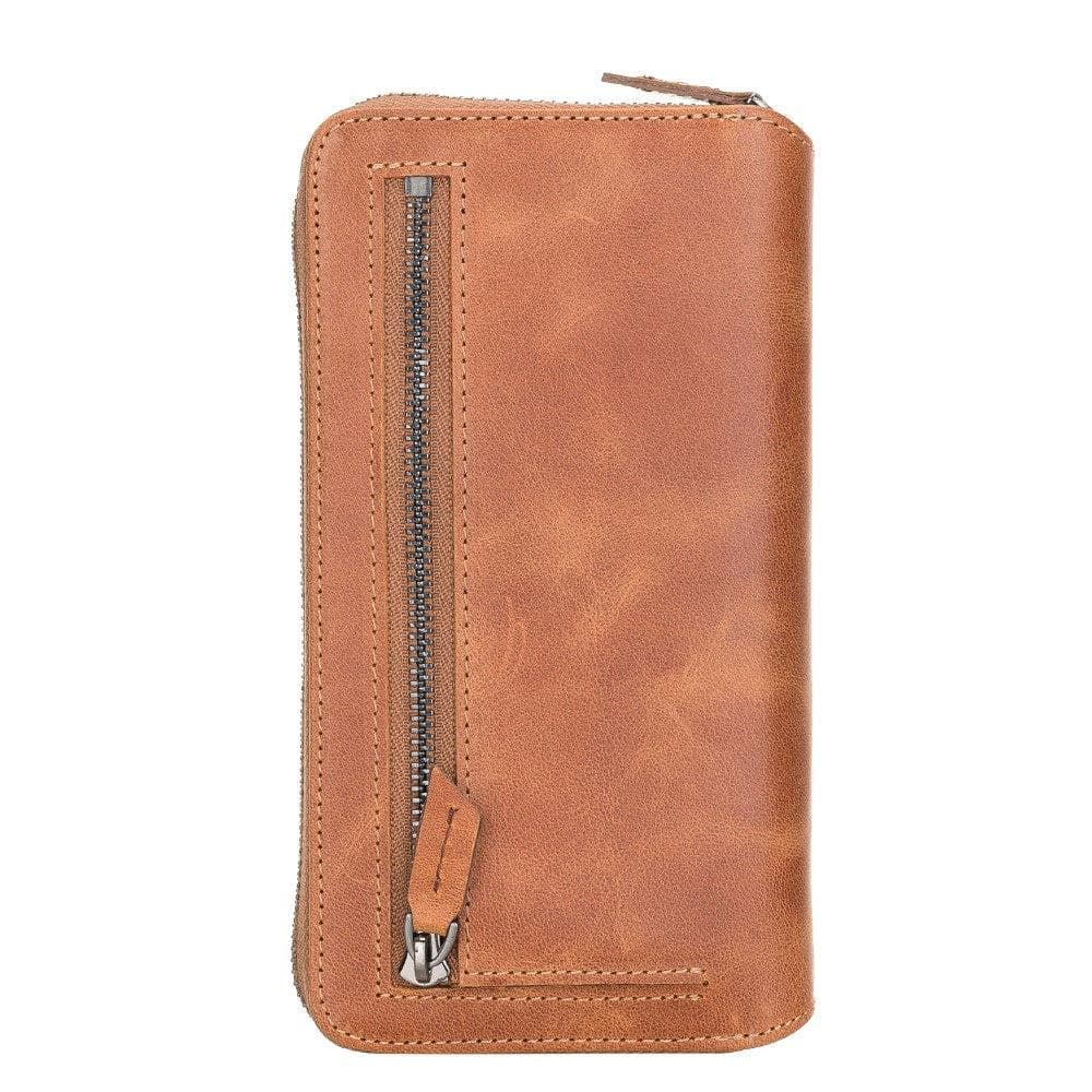 Bouletta Detachable Leather Zipper Wallet Cases for Samsung Galaxy S21 Series