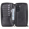 Bouletta Detachable Leather Zipper Wallet Cases for Samsung Galaxy S21 Series