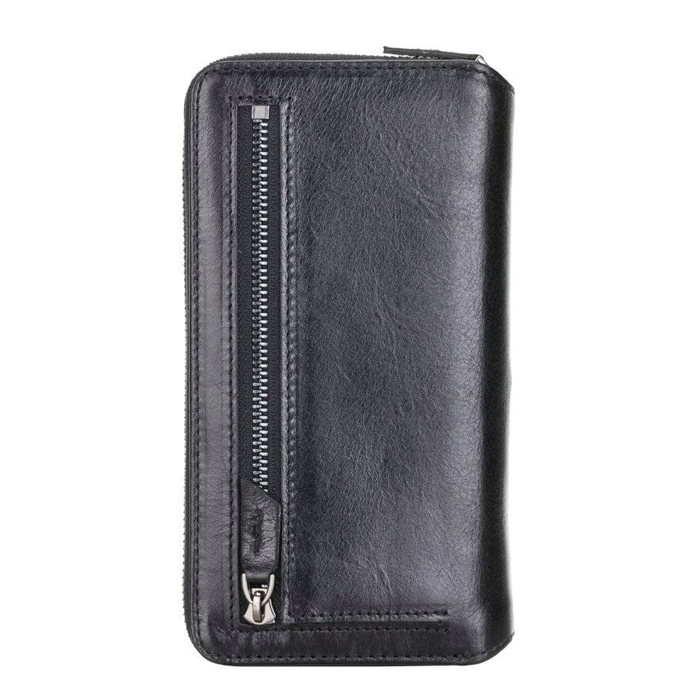 Bouletta Detachable Leather Zipper Wallet Cases for Samsung Galaxy S21 Series S21 / Tan