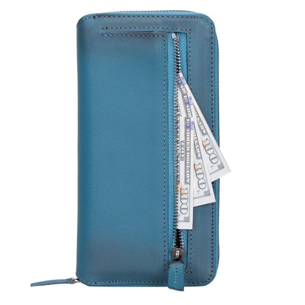 Bouletta Detachable Leather Zipper Wallet Cases for Samsung Galaxy S21 Series