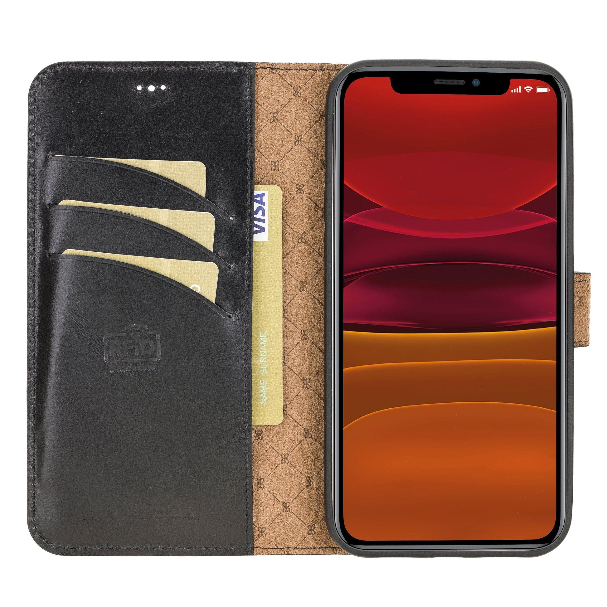 Bouletta Detachable Leather Wallet Cases for Apple iPhone 12 Series