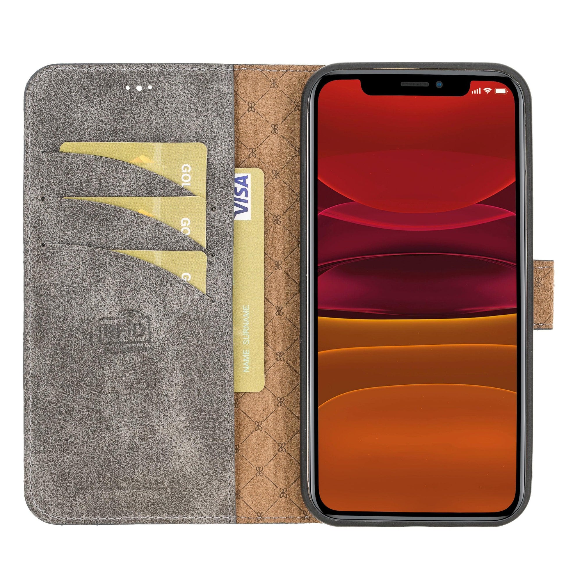 Bouletta Detachable Leather Wallet Cases for Apple iPhone 12 Series