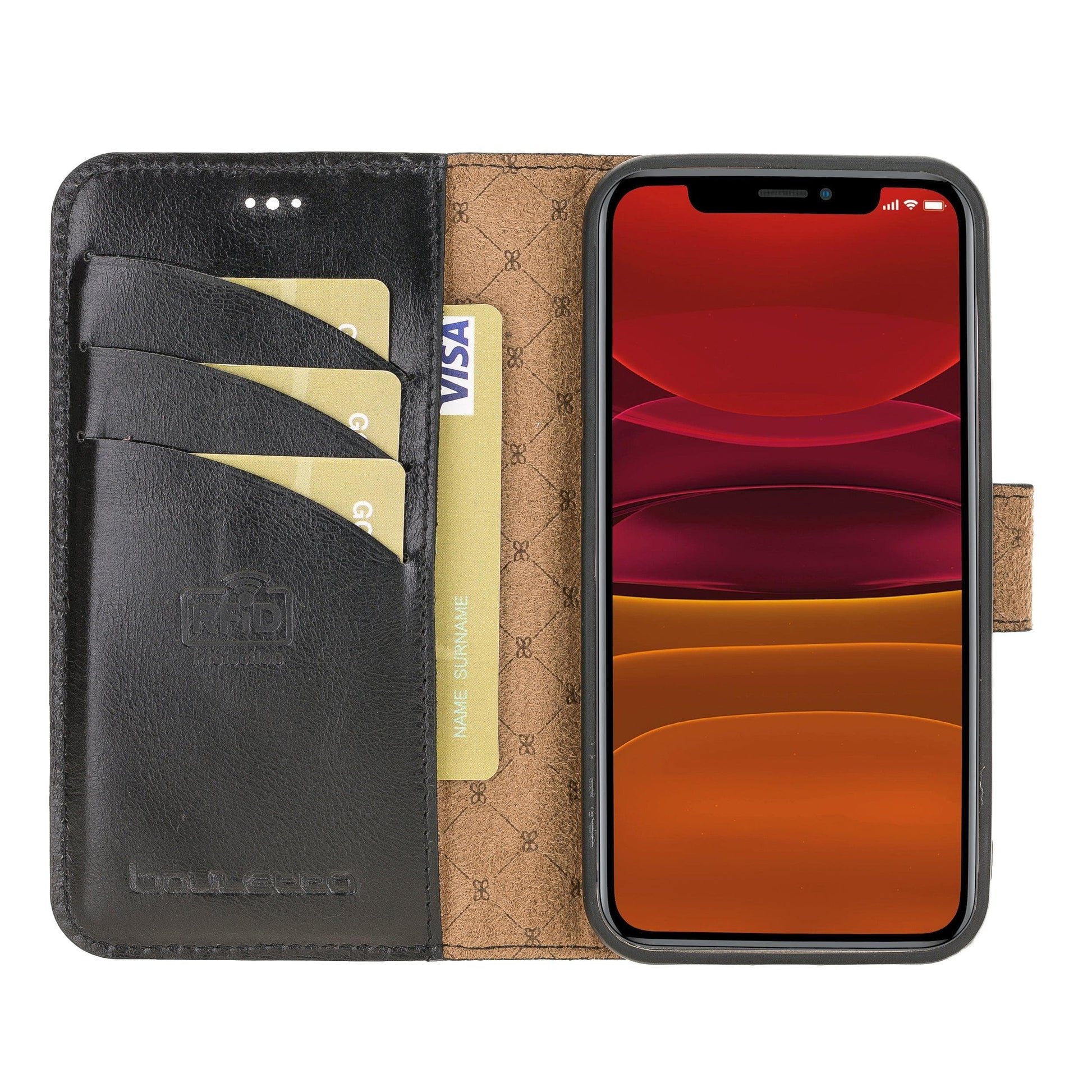 Bouletta Detachable Leather Wallet Cases for Apple iPhone 12 Series