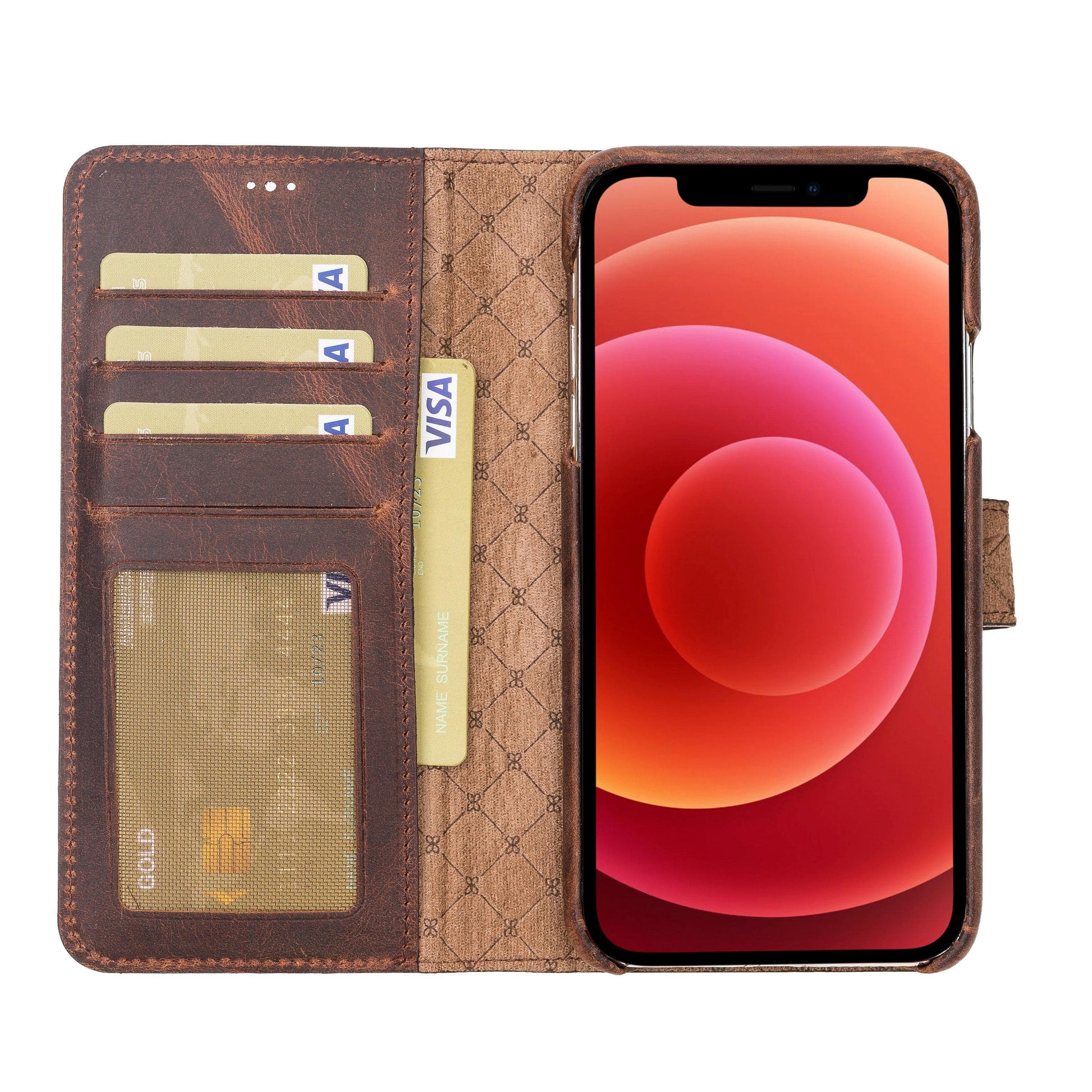 Bouletta Detachable Fully Covering Leather Wallet Case For Apple iPhone 11 Series