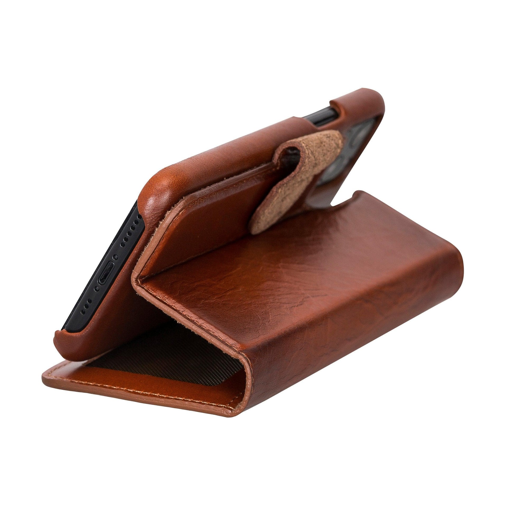 Bouletta Detachable Fully Covering Leather Wallet Case For Apple iPhone 11 Series