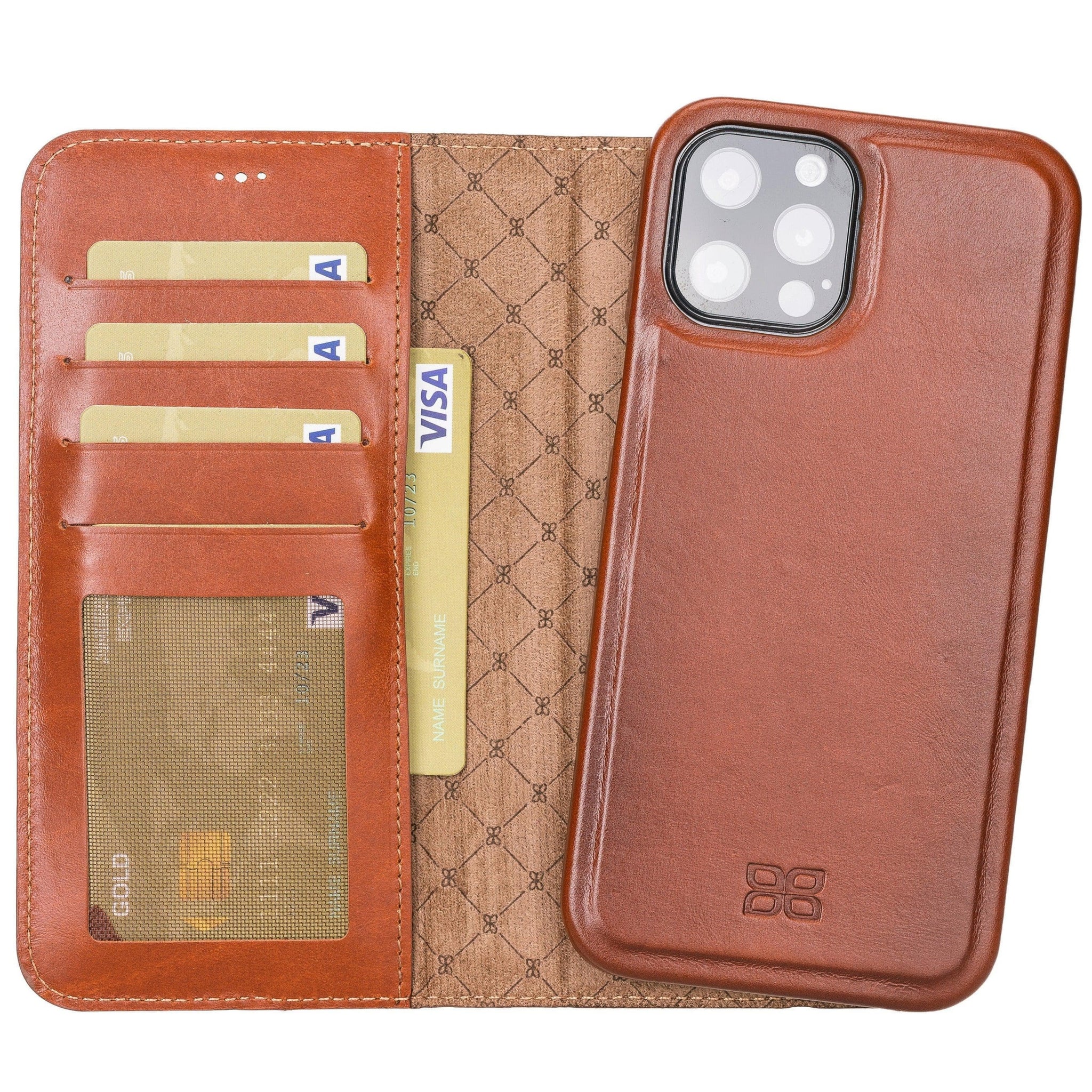 Bouletta F360 Magnetic Detachable Leather Wallet Cases for Apple iPhone 12 Series