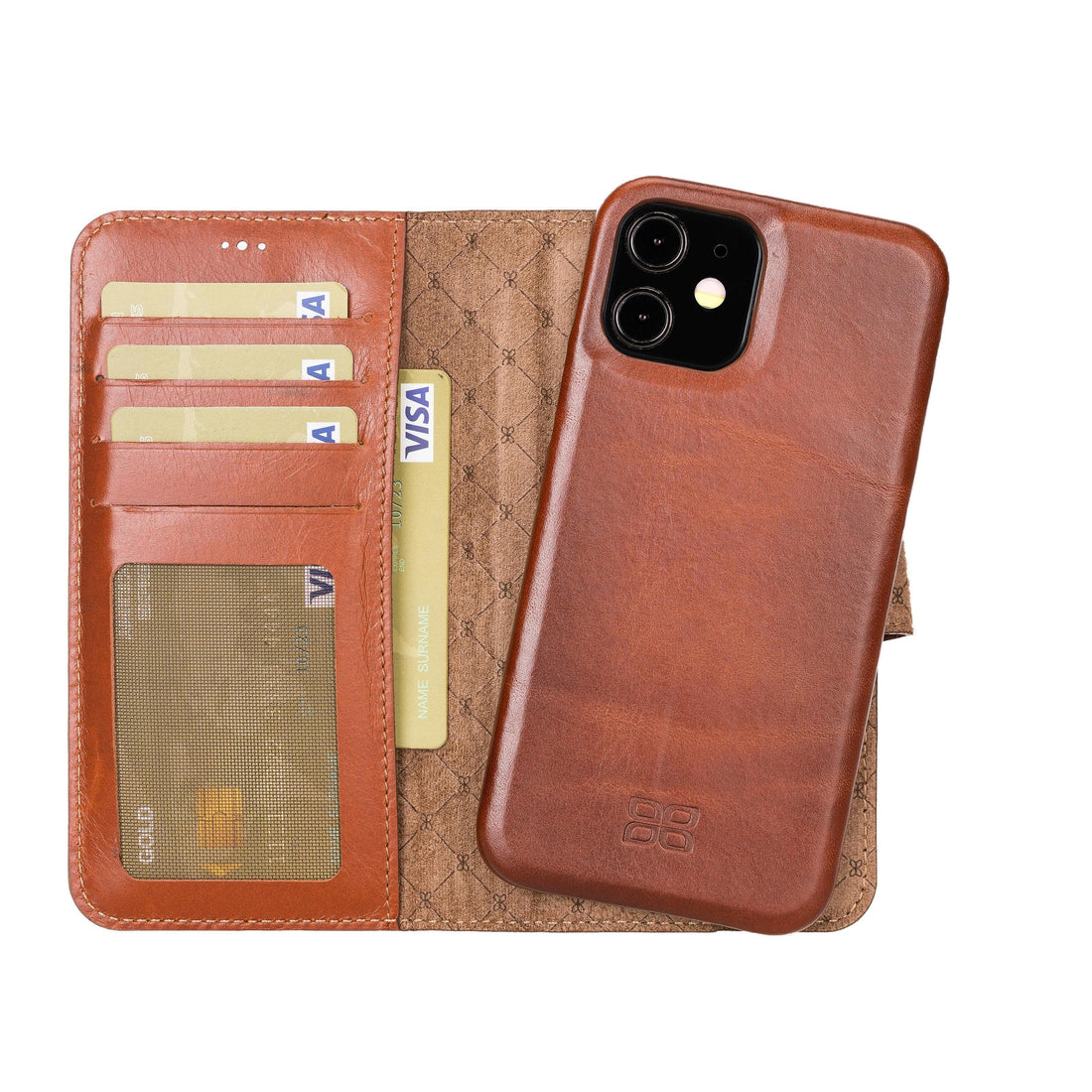 Bouletta F360 Magnetic Detachable Leather Wallet Cases for Apple iPhone 12 Series