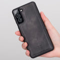 Bouletta Flex Cover Back Leather Cases for Samsung Galaxy S21 Series S21 Plus 6.7