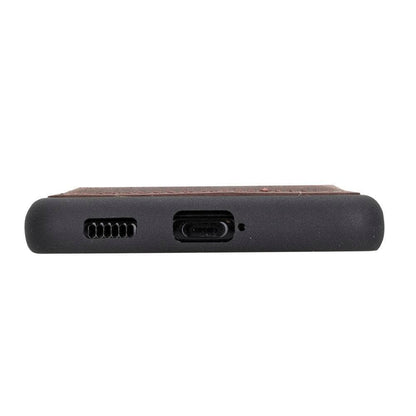 Flex Cover Leather Samsung Galaxy S21 Case with Card Holder