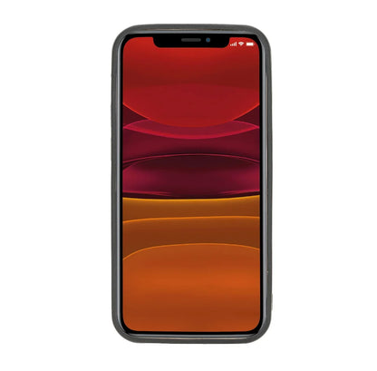 Bouletta Flexible Leather Back Cover with Card Holder for iPhone 12 Series