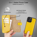 Bouletta Limited Edition Apple iPhone 13 Pro Max and iPhone 13 Pro Detachable Leather Wallet Case