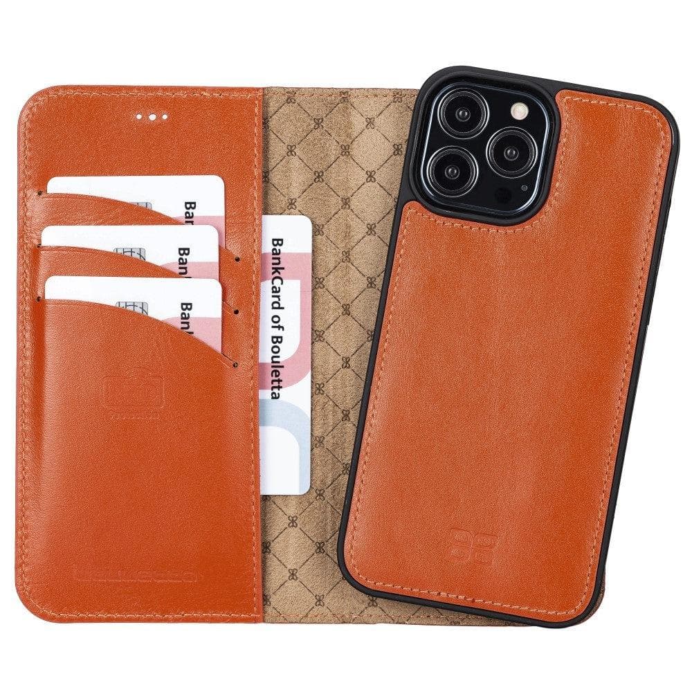 Bouletta Limited Edition Apple iPhone 13 Pro Max and iPhone 13 Pro Detachable Leather Wallet Case