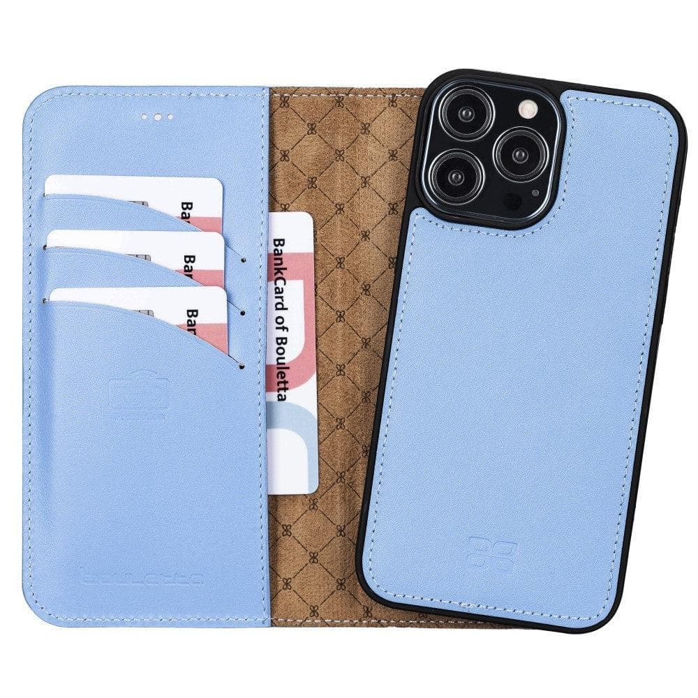 Bouletta Limited Edition Apple iPhone 13 Pro Max and iPhone 13 Pro Detachable Leather Wallet Case