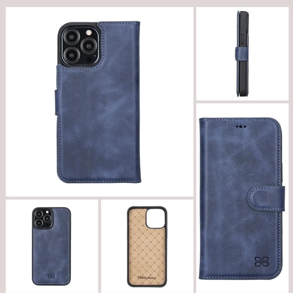 Bouletta Limited Edition Apple iPhone 13 Pro Max and iPhone 13 Pro Detachable Leather Wallet Case