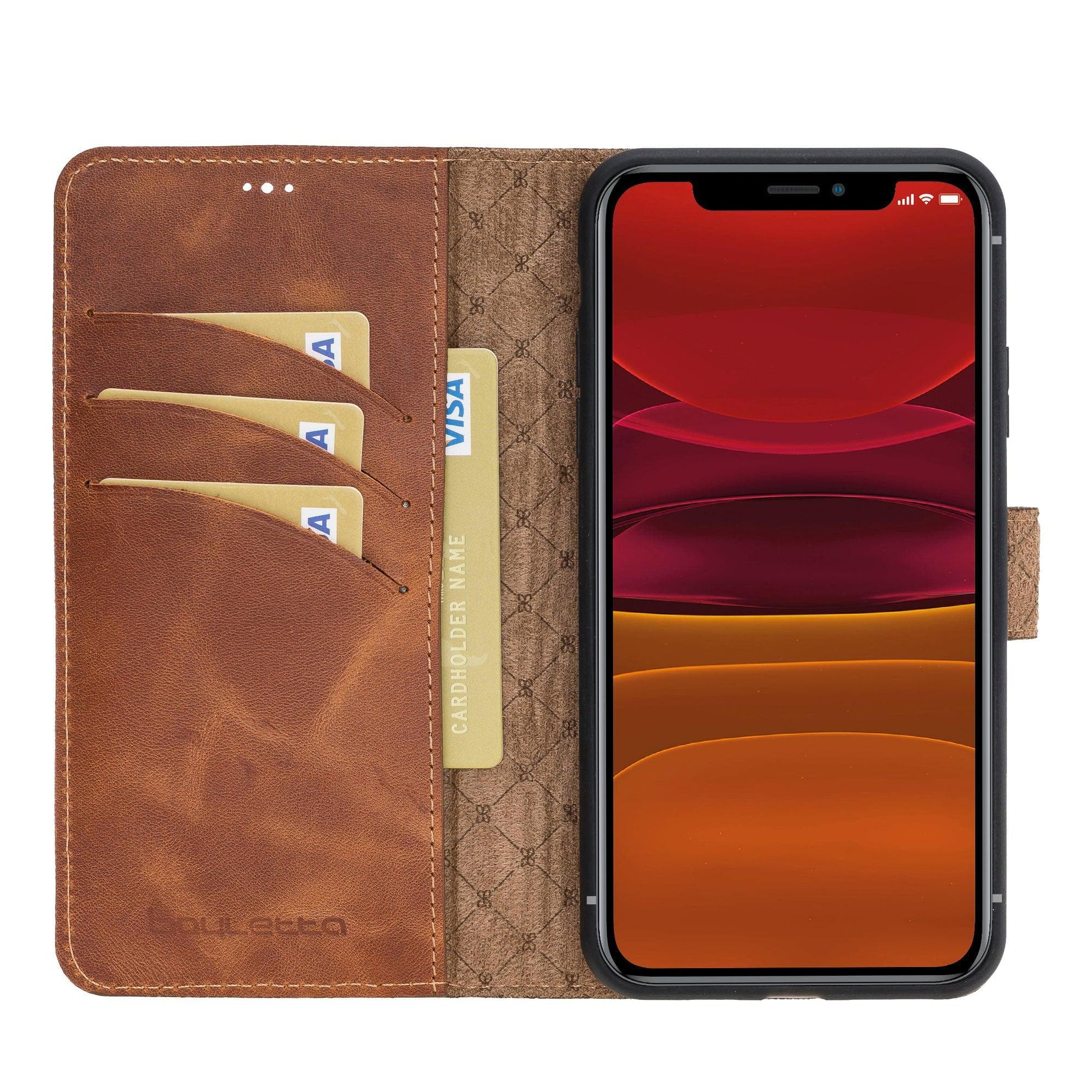 Bouletta Magnetic Detachable Leather Phone Case for Apple iPhone 11 Series