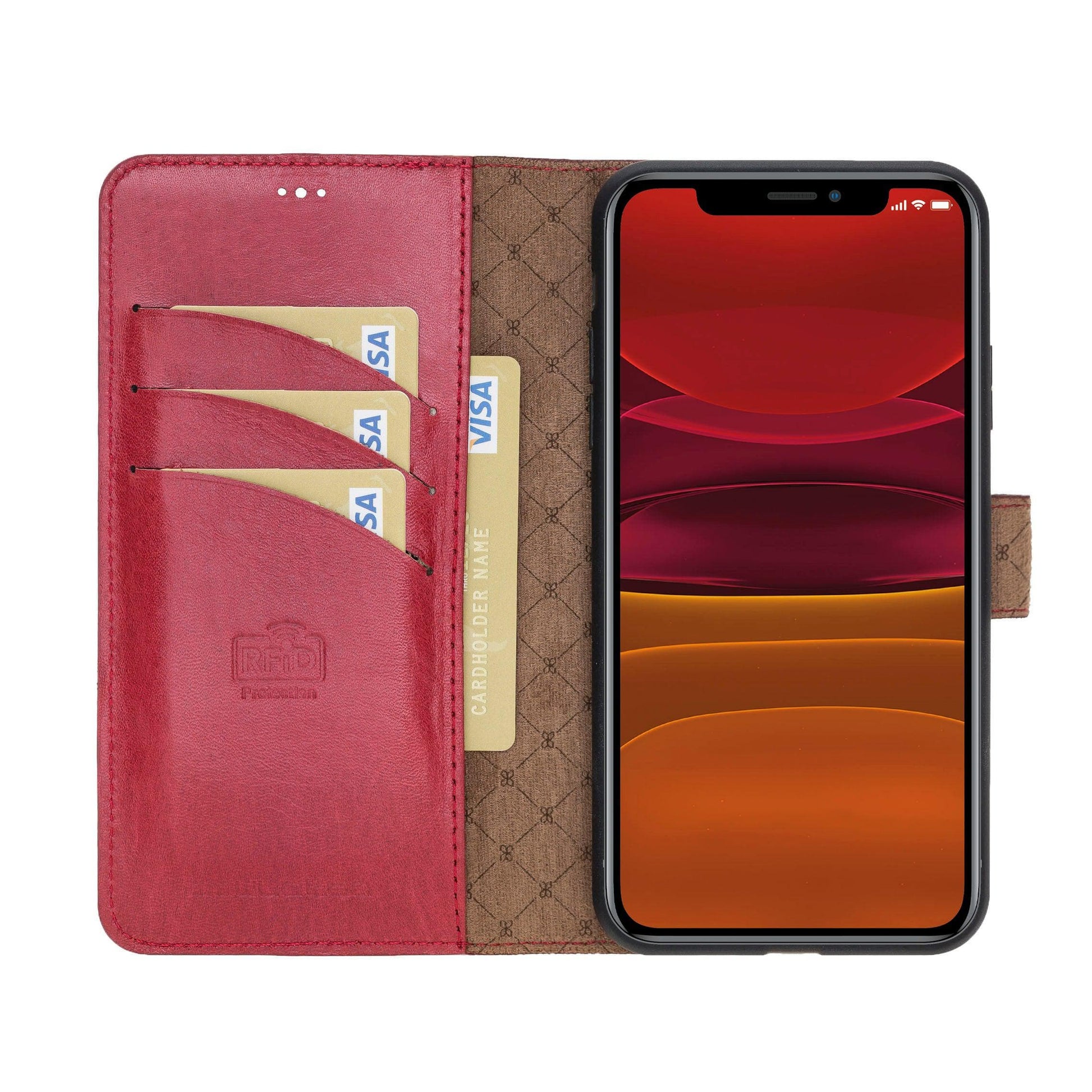 Bouletta Magnetic Detachable Leather Phone Case for Apple iPhone 11 Series