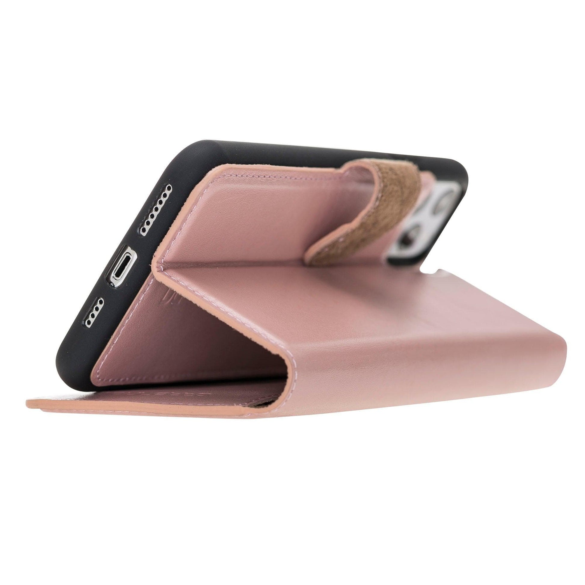 Bouletta Magnetic Detachable Leather Phone Case for Apple iPhone 11 Series iPhone 11 Pro Max / Vegetal Tan