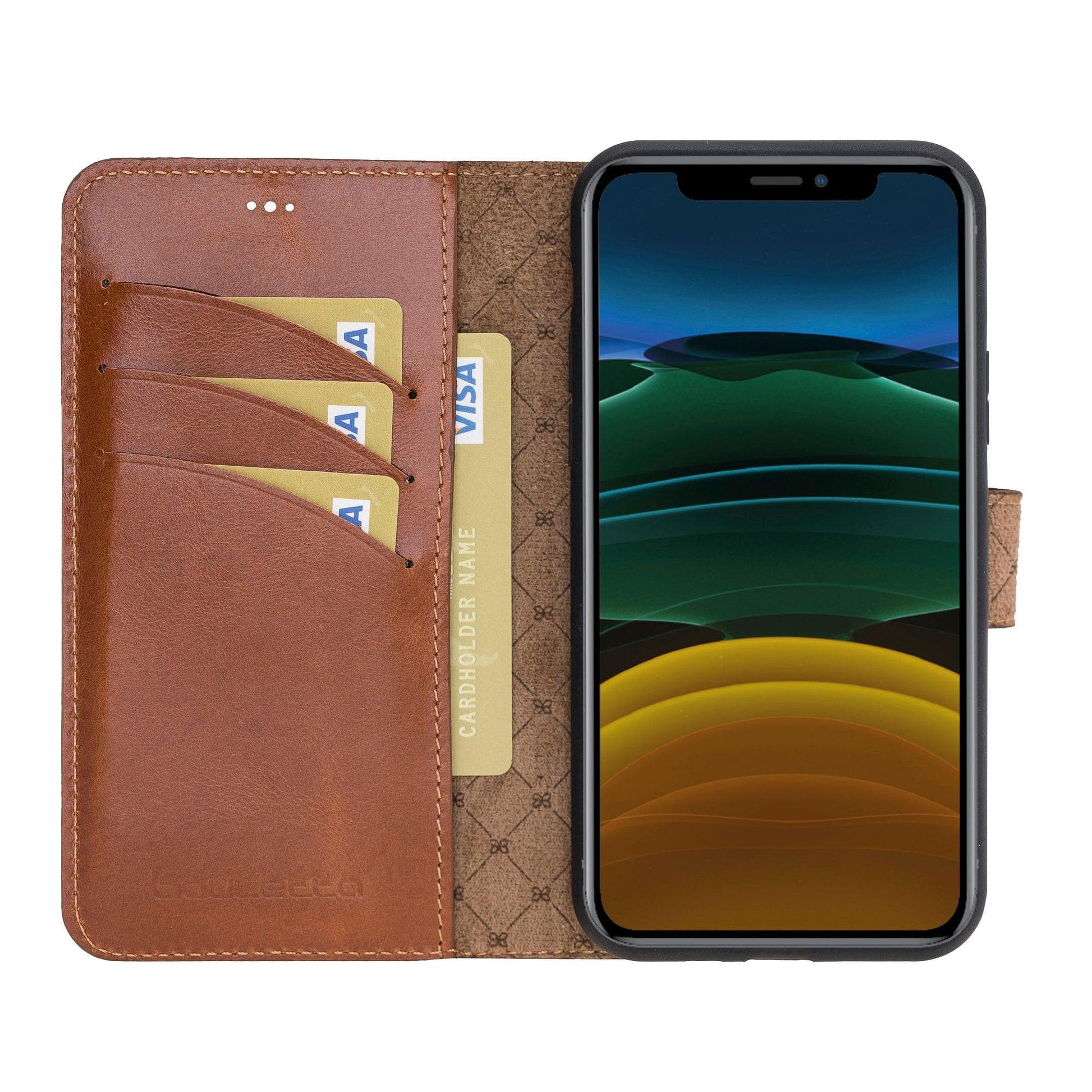 Bouletta Magnetic Detachable Leather Phone Case for Apple iPhone 11 Series