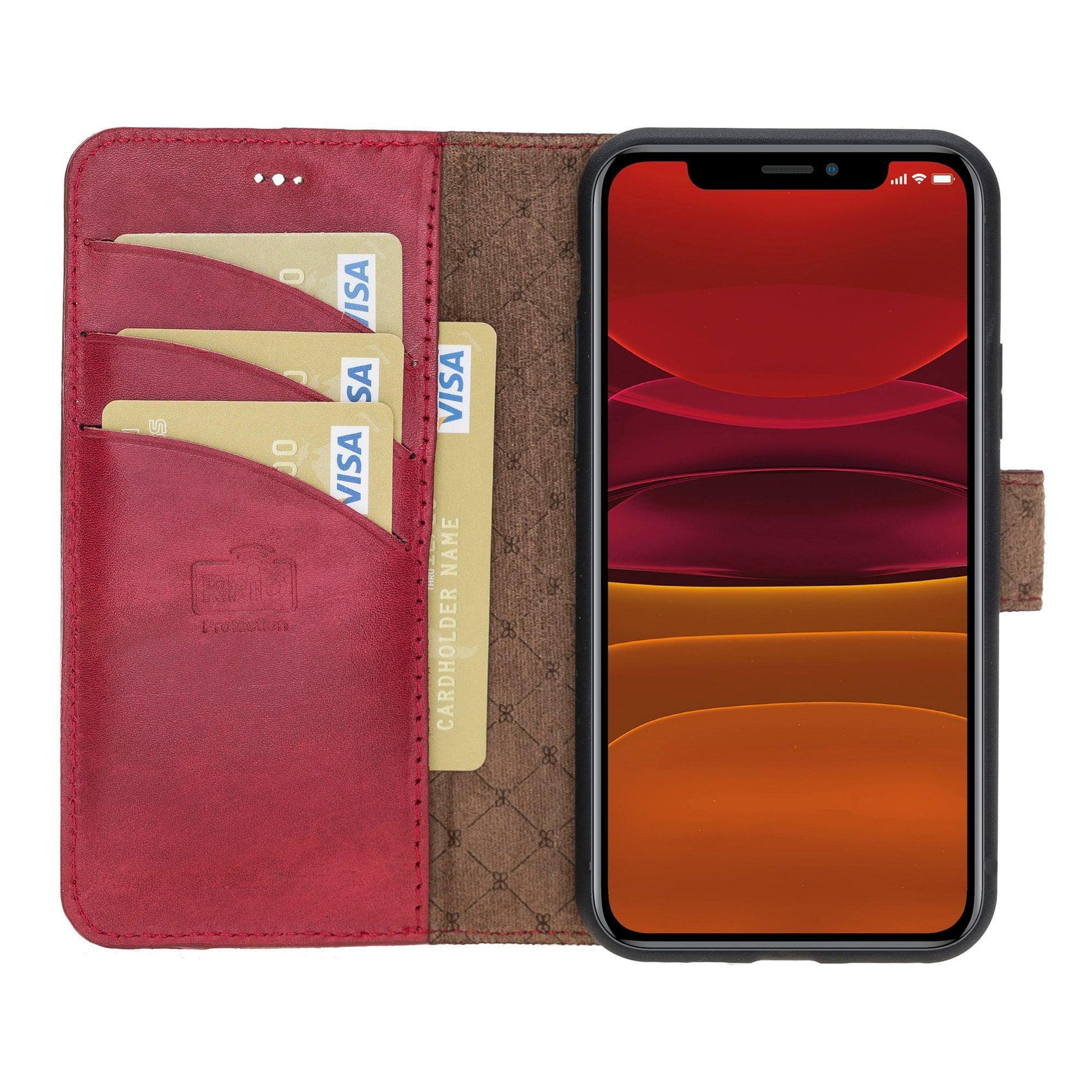 Bouletta Magnetic Detachable Leather Phone Case for Apple iPhone 11 Series