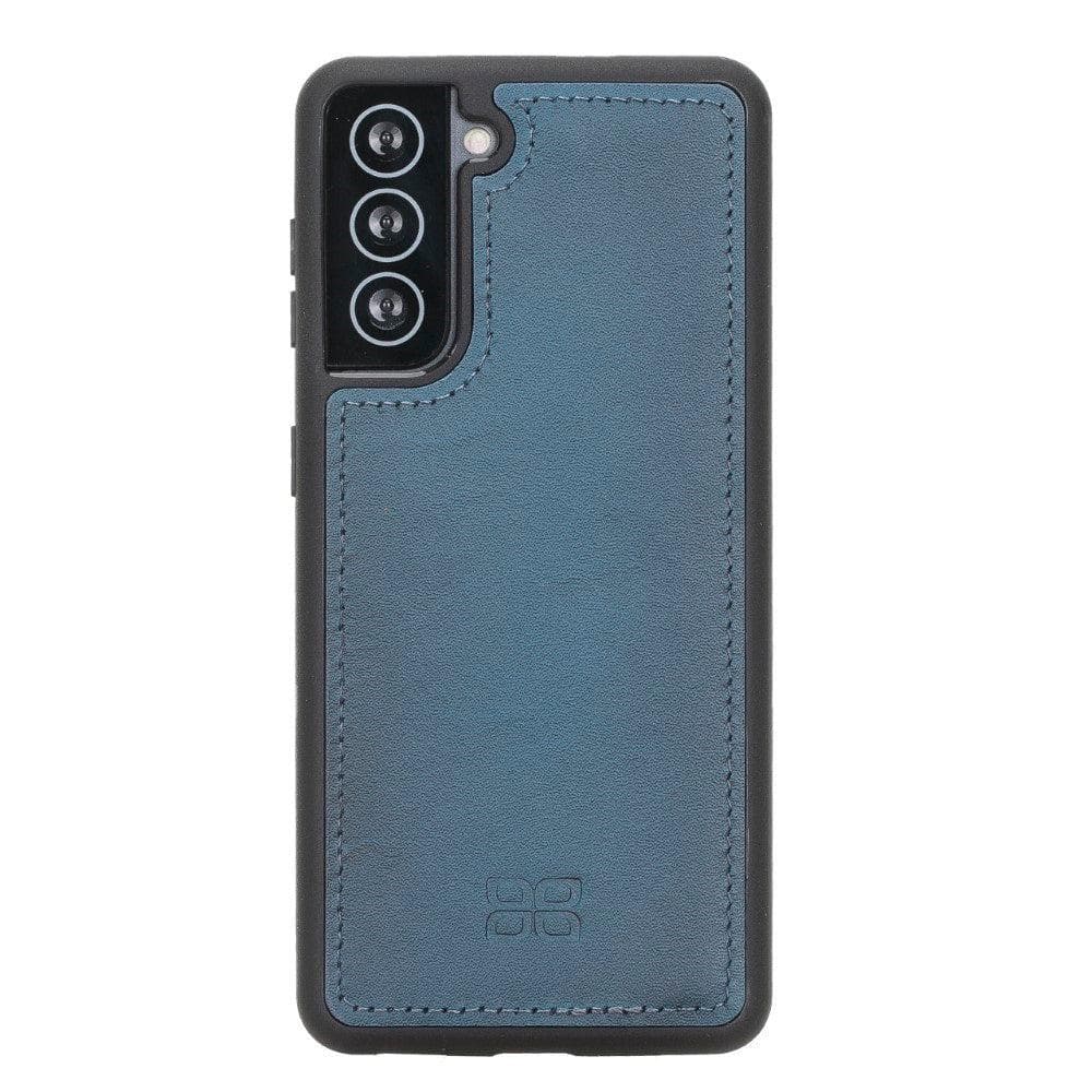 Magic Abnehmbar Leder Wallet Case für Samsung Galaxy S21 Ultra aus echtem Leder