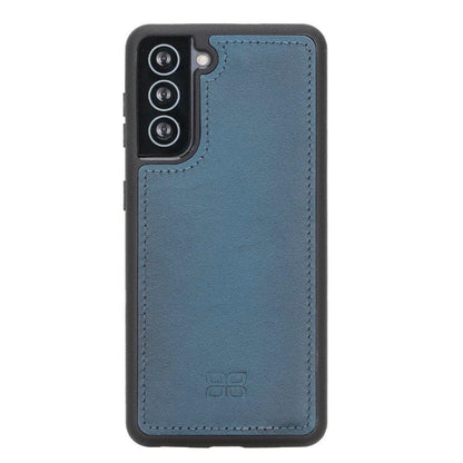 Magic Abnehmbar Leder Wallet Case für Samsung Galaxy S21 Ultra aus echtem Leder