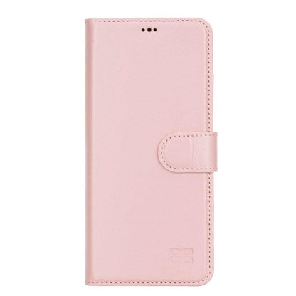 Magic Abnehmbar Leder Wallet Case für Samsung Galaxy S21 Ultra aus echtem Leder