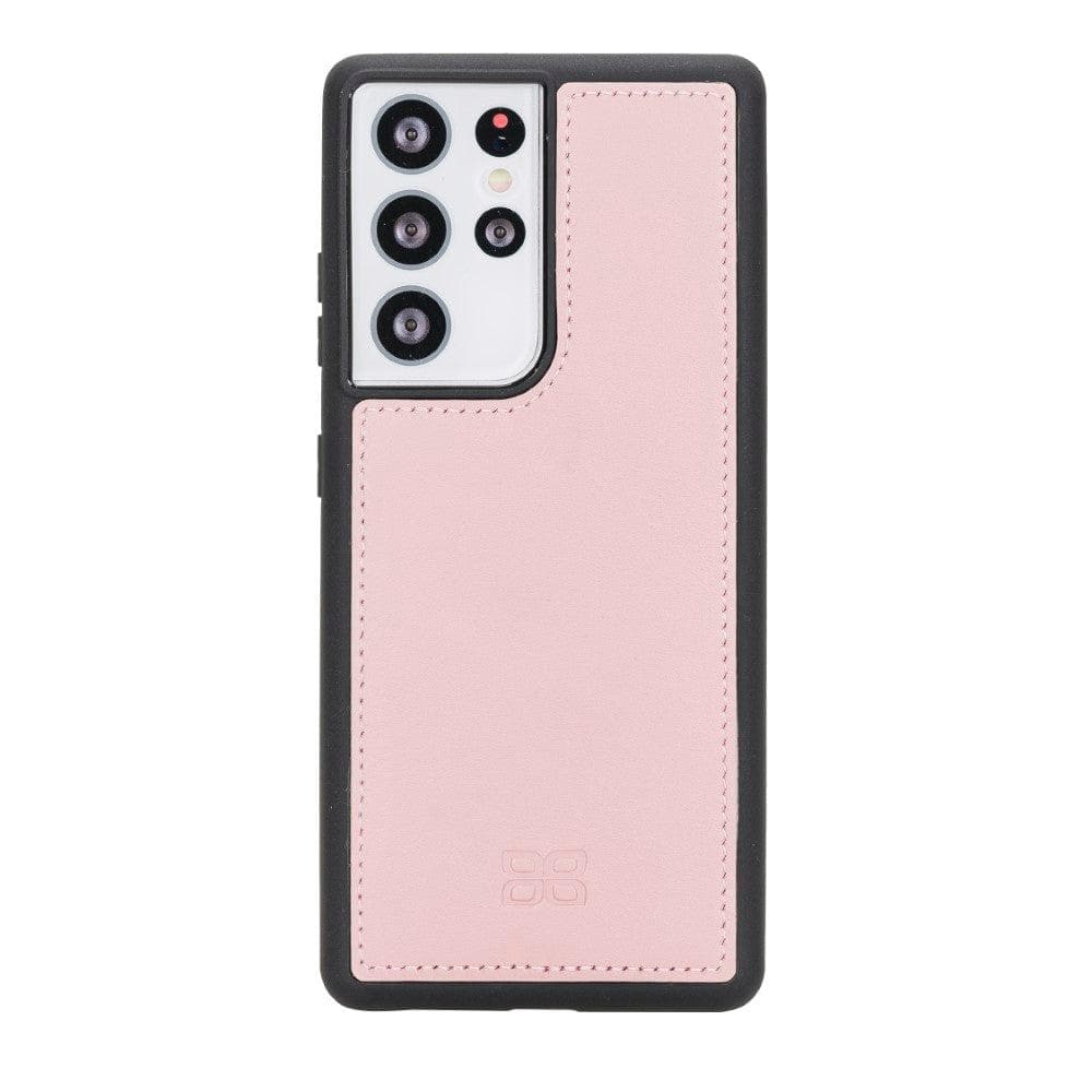 Magic Abnehmbar Leder Wallet Case für Samsung Galaxy S21 Ultra aus echtem Leder