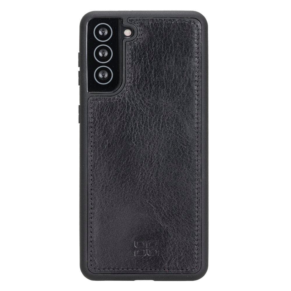 Magic Abnehmbar Leder Wallet Case für Samsung Galaxy S21 Plus aus echtem Leder
